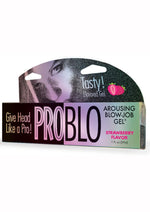 Load image into Gallery viewer, Problo Arousing Blow-Job Gel Strawberry Flavor - 1oz
