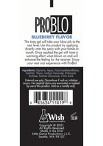 Load image into Gallery viewer, Problo Oral Pleasure Flavored Gel 1.5oz - Blueberry
