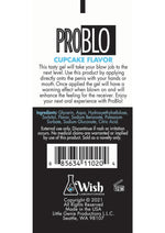 Load image into Gallery viewer, Problo Oral Pleasure Flavored Gel 1.5oz - Cupcake
