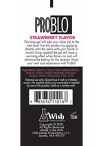 Load image into Gallery viewer, Problo Oral Pleasure Flavored Gel 1.5oz - Strawberry
