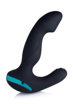 Load image into Gallery viewer, Prostatic Play Mega Maverick Rechargeable Silicone Rotating Vibrating Prostate Stimulator - Black
