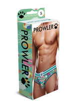 Load image into Gallery viewer, Prowler Beach Brief - Aqua/Green - Small
