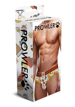 Load image into Gallery viewer, Prowler Berlin Brief - Orange/White - XSmall