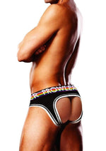 Load image into Gallery viewer, Prowler Black Oversized Paw Open Brief
