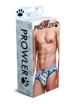 Load image into Gallery viewer, Prowler Blue Paw Brief - Blue/White - Small