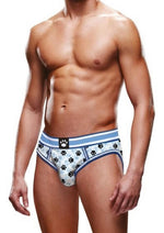 Load image into Gallery viewer, Prowler Blue Paw Open Brief - Blue/White - XLarge