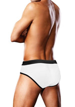 Load image into Gallery viewer, Prowler Oversized Paw Swimming Brief - Multicolor/Rainbow/White - XXLarge