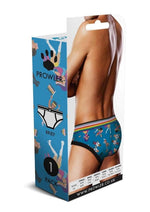 Load image into Gallery viewer, Prowler Pixel Art Gay Pride Collection Brief