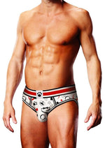 Load image into Gallery viewer, Prowler Puppie Print Open Brief - Black/White - XXLarge