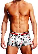 Load image into Gallery viewer, Prowler Puppie Print Trunk - Black/White - Small