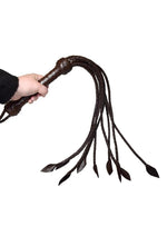 Load image into Gallery viewer, Prowler Red Leather Flogger
