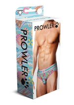 Load image into Gallery viewer, Prowler Swimming Brief - Blue/Multicolor - Small