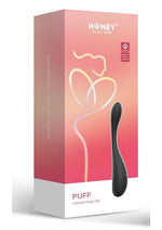 Load image into Gallery viewer, Puff App Control Inflatable Rechargeable Silicone Kegel Ball - Black