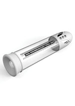 Load image into Gallery viewer, Pump Worx Max Boost Pro Flow Rechargeable Penis Pump - White