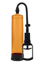Load image into Gallery viewer, Pumped Basic Pump 2 Water Resistant Silicone Penis Pump - Orange
