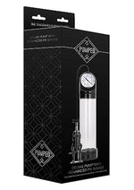 Load image into Gallery viewer, Pumped By Shots Deluxe Penis Pump with Advanced Psi Gauge - Clear
