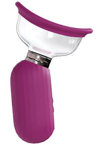 Load image into Gallery viewer, Pumped Dazzling Automatic 5 Speed Silicone Rechargeable Vulva Clitoral Nipple and Breast Pump - Pink
