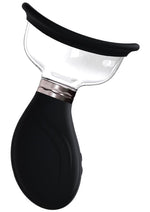 Load image into Gallery viewer, Pumped Delightful Automatic 5 Speed Silicone Rechargeable Vulva Clitoral Clitoral and Breast Pump - Black
