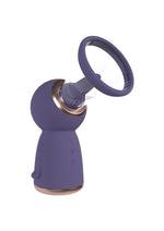 Load image into Gallery viewer, Pumped Exquisite Automatic 13 Speed Silicone Rechargeable Vulva and Breast Pump - Purple

