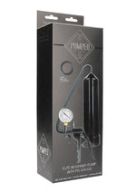 Load image into Gallery viewer, Pumped Lite Beginners Pump with Psi Gage - Black
