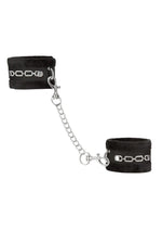 Load image into Gallery viewer, Punishment Crystal Detail Handcuffs - Black
