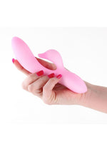 Load image into Gallery viewer, Pure Dawn Rechargeable Silicone Rabbit Vibrator
