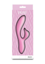Load image into Gallery viewer, Pure Dawn Rechargeable Silicone Rabbit Vibrator
