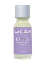 Load image into Gallery viewer, Pure Instinct Pheromone Perfume Oil Dropper- Entice - 0.5oz/15ml
