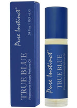 Load image into Gallery viewer, Pure Instinct Pheromone Perfume Oil Roll On - True - Blue - .34oz/10.2ml
