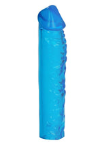 Load image into Gallery viewer, Puregel Textured Pleasure Penis Sleeve - Blue
