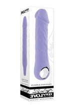 Load image into Gallery viewer, Purple Fantasy Rechargeable Silicone Vibrator - Purple
