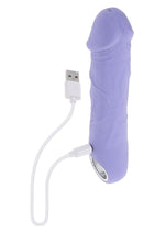 Load image into Gallery viewer, Purple Fantasy Rechargeable Silicone Vibrator
