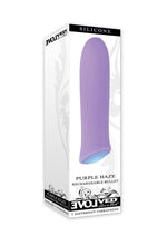 Load image into Gallery viewer, Purple Haze Rechargeable Silicone Bullet - Purple