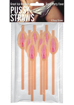 Load image into Gallery viewer, Pussy Straws - Flesh - 8 Pieces/Per Pack
