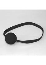 Load image into Gallery viewer, Quickie Gag Silicone Ball Gag Bondage - Black - Large
