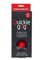 Load image into Gallery viewer, Quickie Gag Silicone Ball Gag Bondage - Red
