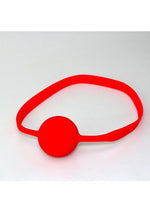 Load image into Gallery viewer, Quickie Gag Silicone Ball Gag Bondage - Red - Large
