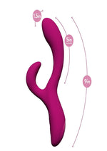 Load image into Gallery viewer, Quinn Rechargeable Silicone Rabbit Vibrator

