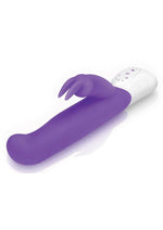 Load image into Gallery viewer, Rabbit Essentials Silicone Rechargeable G-Spot Rabbit Vibrator - Purple
