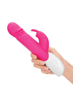 Load image into Gallery viewer, Rabbit Essentials Silicone Rechargeable Thrusting Rabbit Vibrator
