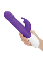 Load image into Gallery viewer, Rabbit Essentials Silicone Rechargeable Thrusting Rabbit Vibrator
