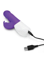 Load image into Gallery viewer, Rabbit Essentials Silicone Rechargeable Thrusting Rabbit Vibrator
