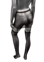 Load image into Gallery viewer, Radiance One Piece Garter Skirt with Thigh Highs
