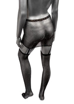 Load image into Gallery viewer, Radiance One Piece Garter Skirt with Thigh Highs
