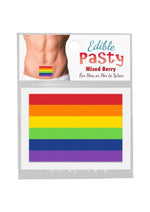 Load image into Gallery viewer, Rainbow Pride Edible Pasty - Mixed Fruit
