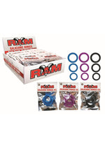 Load image into Gallery viewer, Ram Silicone Cock Rings - Assorted Colors - 24 Per Display/3 Pack/Display
