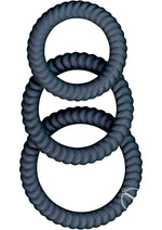 Load image into Gallery viewer, Ram Ultra Cocksweller Silicone Cock Rings - Black
