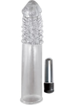Load image into Gallery viewer, Ram Vibrating Penis Extender - Clear
