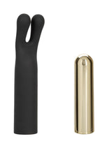Load image into Gallery viewer, Raven Charmer Rechargeable Silicone Bullet - Black

