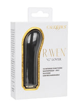 Load image into Gallery viewer, Raven G Lover Silicone Rechargeable G-Spot Vibrator - Black

